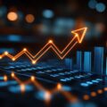 A high-definition, realistic photo showing a real estate business scene with a clear upward arrow graph symbolizing property value increase, detailed charts with a corporate office setting in the background, 12K, best photo, --chaos 45 --ar 16:9 --style raw --stylize 750 --v 6.1 Job ID: 4c3e681d-645d-4e85-841d-cc53eea69545